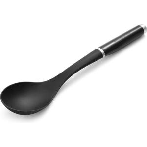 KitchenAid KE003OHOBA Classic Basting Spoon, One Size, Black(One Size)