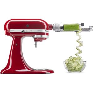 KitchenAid KSM2APCQ 7 Blade Spiralizer Plus with Peel, Core and Slice(Spiralizer Plus)