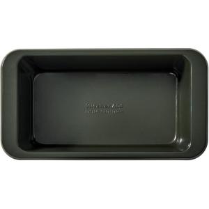 KitchenAid Nonstick Swiss Engineered Aluminized Steel Loaf Pan, Dishwasher Safe, 9 x 5 Inch, Mineral Water(Evergreen)