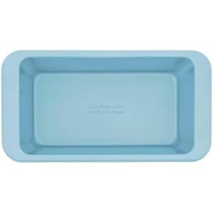 KitchenAid Nonstick Swiss Engineered Aluminized Steel Loaf Pan, Dishwasher Safe, 9 x 5 Inch, Mineral Water(Mineral Water)