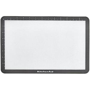 KitchenAid Silicone Large Baking Mat, 12×17-Inch, Gray(9″L x 14″W)