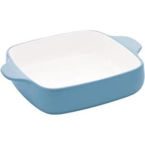 KitchenAid Square Baker Vitrified Stoneware, 8in 8in 2in, Blue Velvet(Blue Velvet)