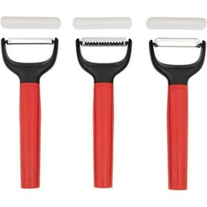 KitchenAid Universal Euro Y Peeler, Set Of 2, Black(Hot Sauce)