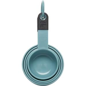 KitchenAid Universal Measuring Cup Set, 4-Piece, Lavender Cream(Aqua Sky/Black)