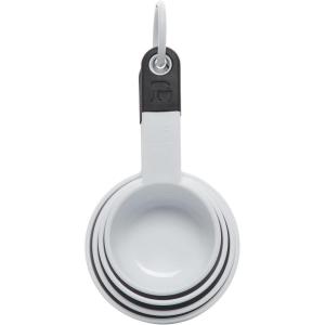 KitchenAid Universal Measuring Cup Set, 4-Piece, Lavender Cream(White/Black)