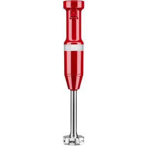 KitchenAid Variable Speed Corded Hand Blender KHBV53, Blue Velvet(Empire Red)