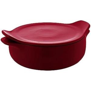 KitchenAid Vitrified Stoneware Round Baker, 2.25-Quart, Pistachio(Red)