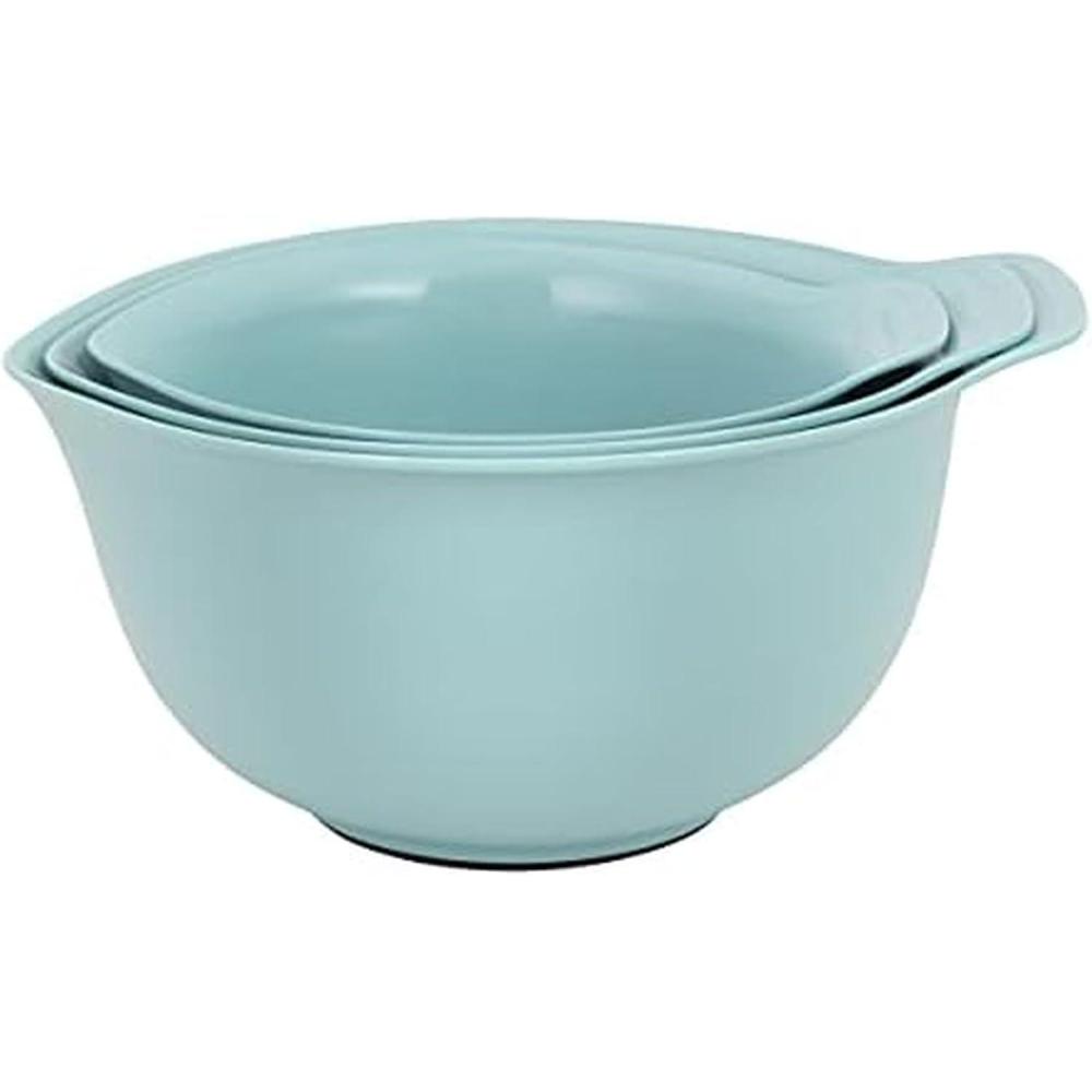 imageKitchenAid Stainless Steel Mixing Bowls Set Of 3Aqua Sky