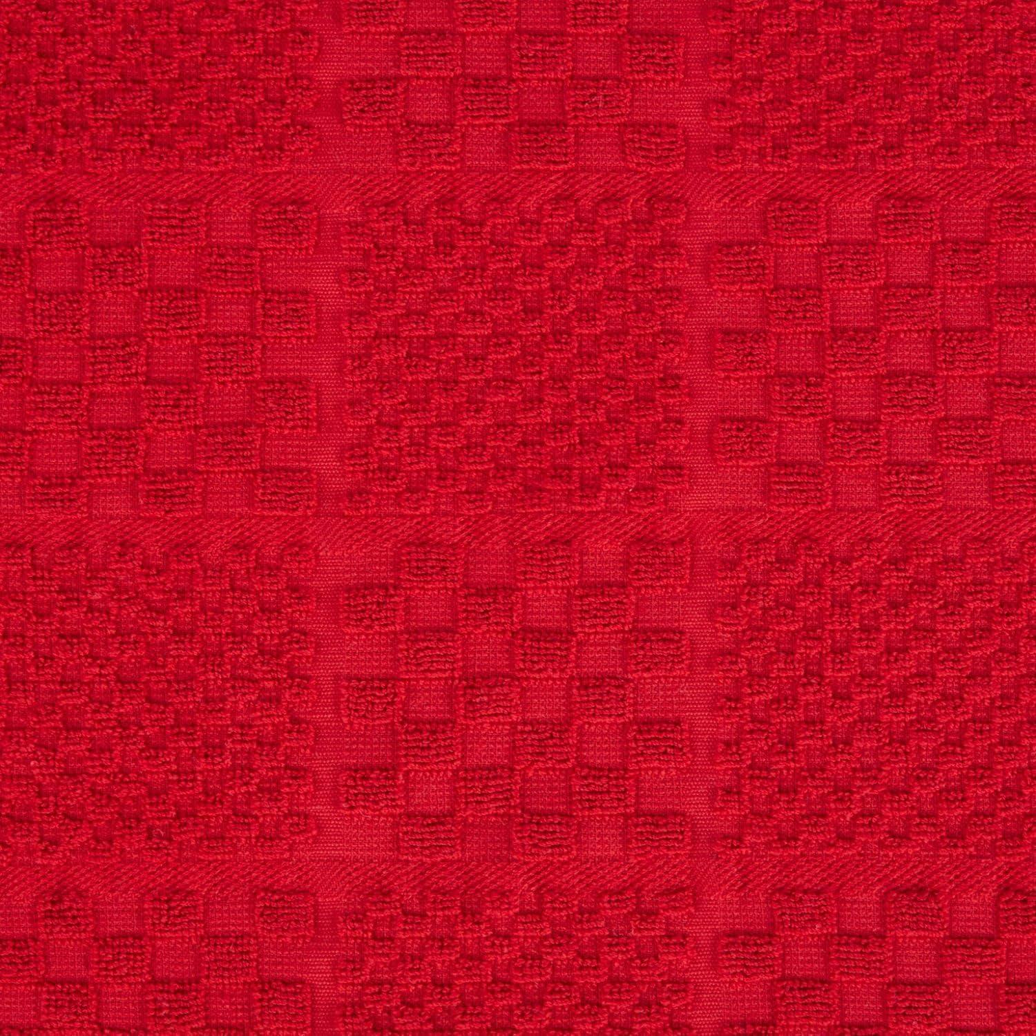 imageKITCHENAID Quilted Cotton Terry Cloth Oven Mitt Pot Holder Kitchen Towel 4Pack Set Heat Resistant Silicone Grip Gift Set Passion Red 16x26 7x13 amp 7x10Passion Red