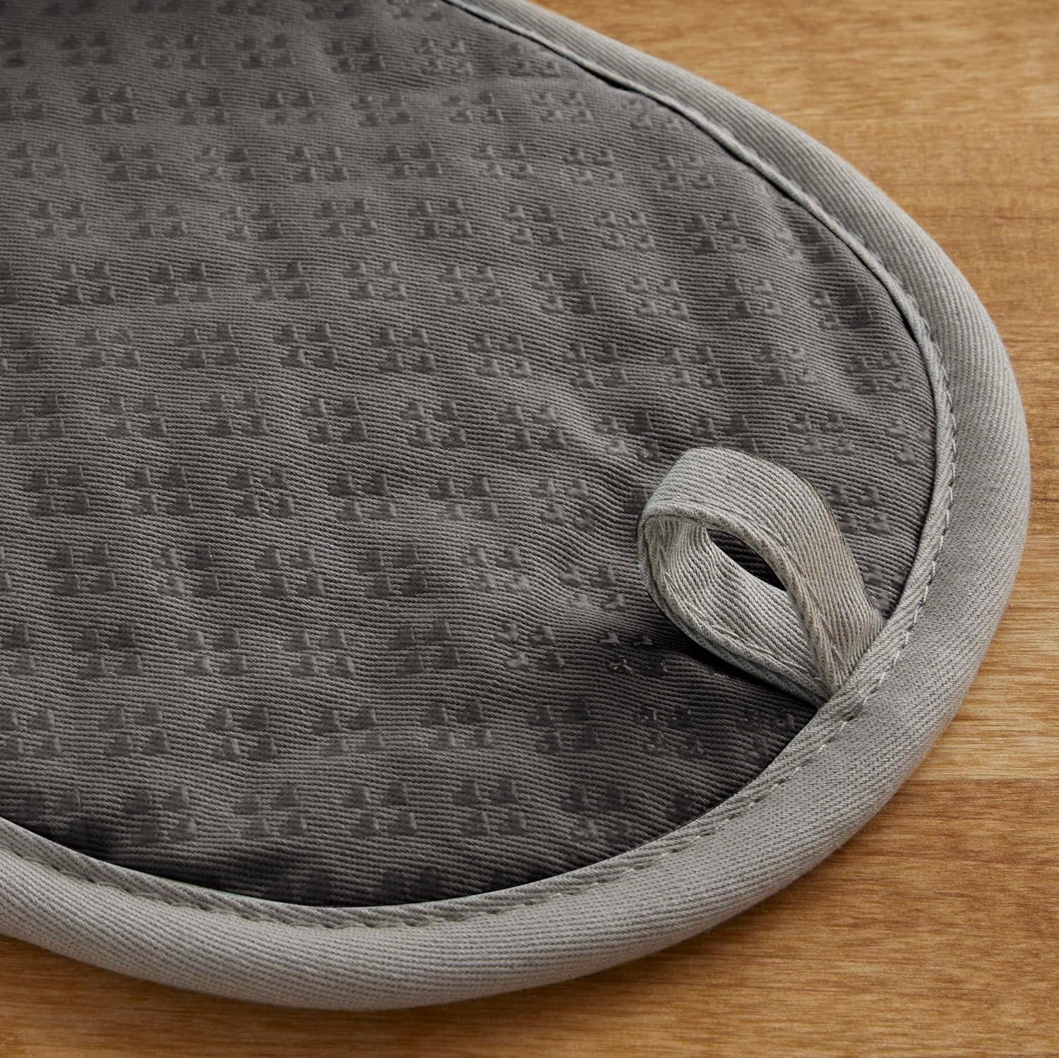 imageKitchenAid Asteroid Pot Holder 2Pack Set Charcoal Grey 65x10Charcoal Grey