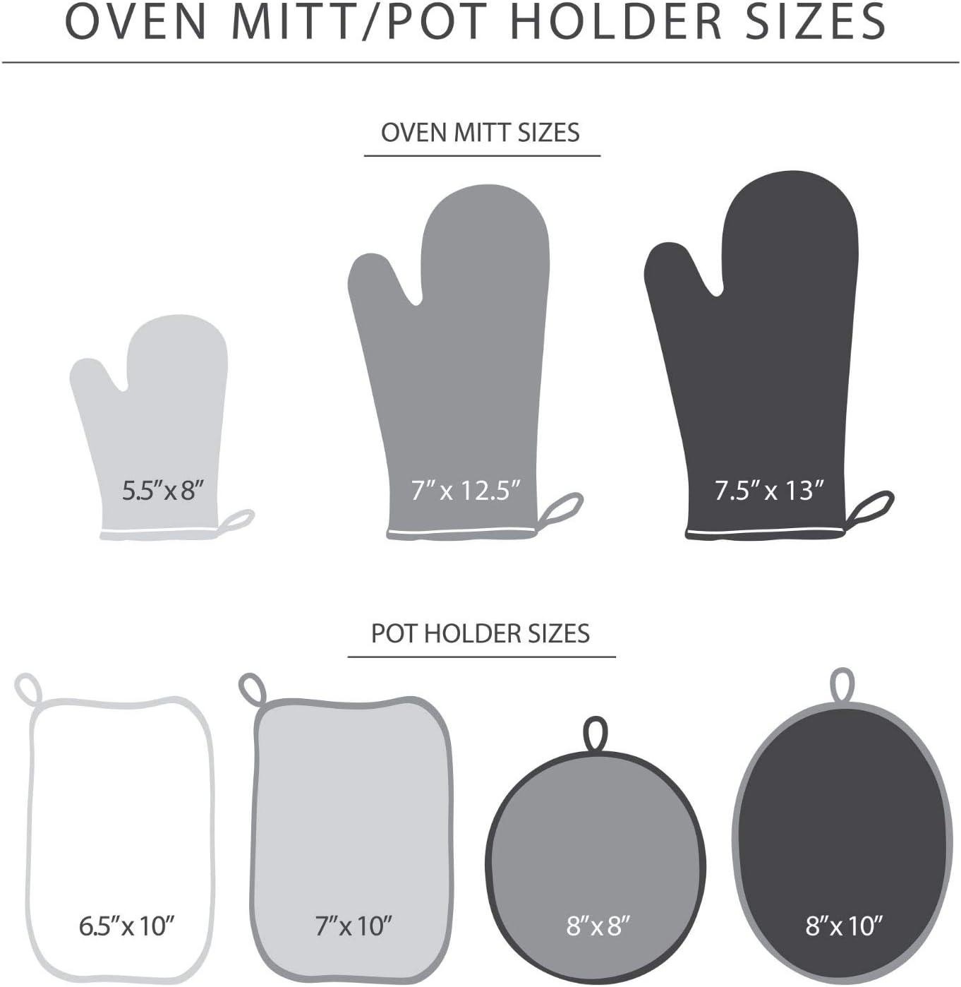 imageKitchenAid Asteroid Pot Holder 2Pack Set Charcoal Grey 65x10Milkshake Tan